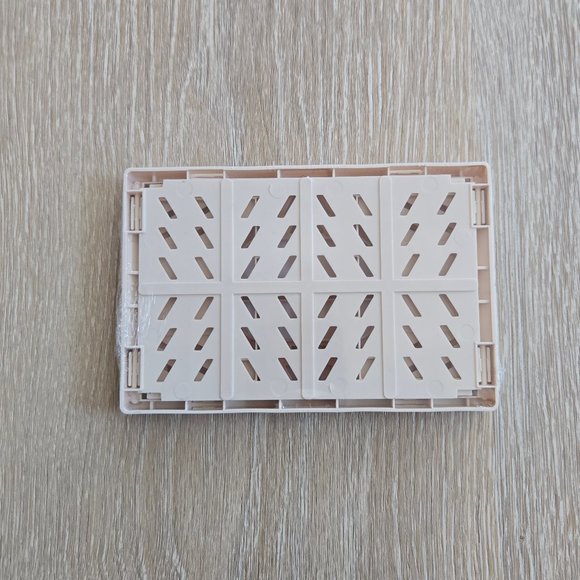 Stackable Folding Storage Crate for Organization – Small, Collapsible Crate - Picture 16 of 17